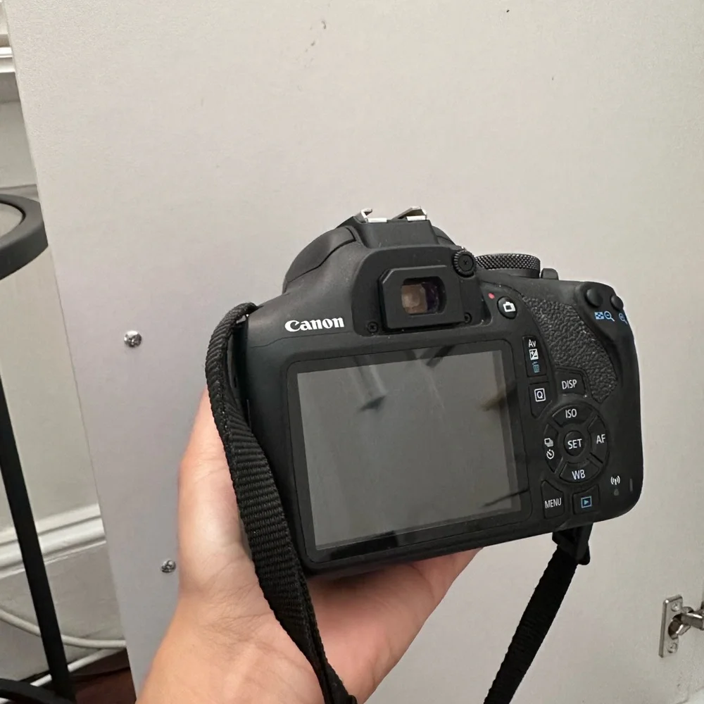 Canon - EOS Rebel T7 DSLR Video Camera with 18-55mm Lens - Black